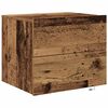 vidaXL Bedside Cabinet 2 pcs Old Wood 50 x 39 x 41 cm Engineered Wood