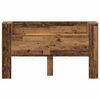vidaXL Headboard Cabinet Old wood 180 x17 x104.5 cm Engineered wood