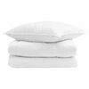 vidaXL Winter Duvet with Pillow 2 pcs White Down Feather