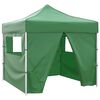 vidaXL Green Foldable Tent 3 x 3 m with 4 Walls
