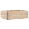 vidaXL Pallet Collars 2 pcs 120x80 cm Solid Wood Pine