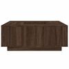 vidaXL Coffee Table Brown Oak 100x100x40 cm Engineered Wood