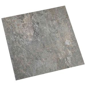 vidaXL Flooring Planks 5.11 m&sup2; 55 pcs PVC Stone wall