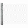 vidaXL Hexagon Fence Silver 1 x 50 m Galvanised steel