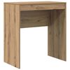 vidaXL Desk with Drawer 2 pcs Artisan Oak