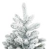 vidaXL Artificial Hinged Christmas Tree with 150 LEDs 150 cm PVC