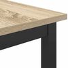vidaXL Table Sonoma Oak 100 x 50 x 90.5 cm Engineered Wood and Steel