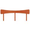 vidaXL Headboard Wax Brown 180 cm Solid Wood Pine