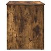 vidaXL Cat House Smoked Oak 53 x 52 x 62 cm Engineered Wood