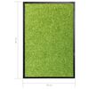 vidaXL Doormat Washable Green 40x60 cm