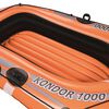 Bestway Rowing Boat with Storage Orange 155 x 93 cm Vinyl