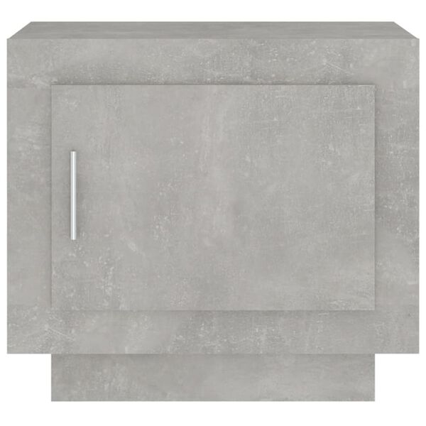 vidaXL Coffee Table Concrete Grey 51x50x45 cm Engineered Wood