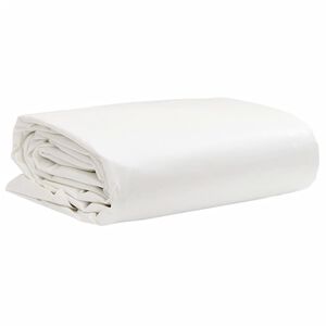 vidaXL Tarpaulin White 3x3 m 650 g/m&sup2;