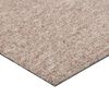 vidaXL Carpet Floor Tiles 20 pcs 5 m² 50x50 cm Beige