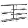 vidaXL Console Table Grey Sonoma 160x32x95 cm Engineered Wood