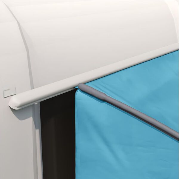 vidaXL Tailgate Tent with Roof Blue 194 x 180 x 210 cm Taffeta