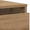 vidaXL Corner Chest of Drawers Artisian Oak 40x41x58 cm Engineered Wood