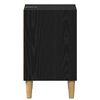 vidaXL Bed Cabinet 2 pcs Black Oak 40 x 30 x 50 cm Engineered Wood