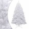 vidaXL Artificial Hinged Christmas Tree with Flocked Snow 120 cm