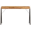 vidaXL Writing Table Solid Mango Wood 118x50x75 cm