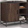 vidaXL Bathroom Sink Cabinet Brown Oak 65x33x60 cm Engineered Wood