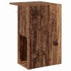 vidaXL End Table Old Wood 35 x 40 x 55 cm Engineered Wood