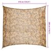 vidaXL Camouflage Net with Storage Bag 316x296 cm Sand