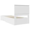 vidaXL Bed Frame with Drawer with Headboard Manual Engineered Wood