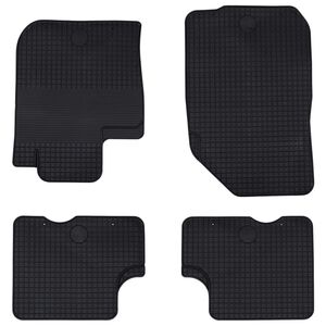 vidaXL Car Mat 4 pcs Black suitable for DACIA DUSTER 2010-2017 Rubber