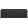 vidaXL Furniture Cover Plain Black 300 x 140 x 90 cm 420D
