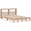 vidaXL Bed Frame without Mattress 140x200 cm Solid Wood Pine