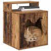 vidaXL Cat House Old Wood 42.5 x 40 x 53.5 cm Engineered Wood