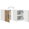 vidaXL Kitchen Cabinet with Storage Kalmar Artisan Oak 30 x 31 x 40 cm