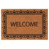 vidaXL Door Mat Natural 40x60 cm Tufted Coir