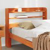 vidaXL Headboard with Shelves Wax Brown 100 cm Solid Wood Pine