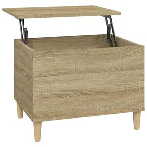 vidaXL Coffee Table Sonoma Oak 60x44,5x45 cm Engineered Wood