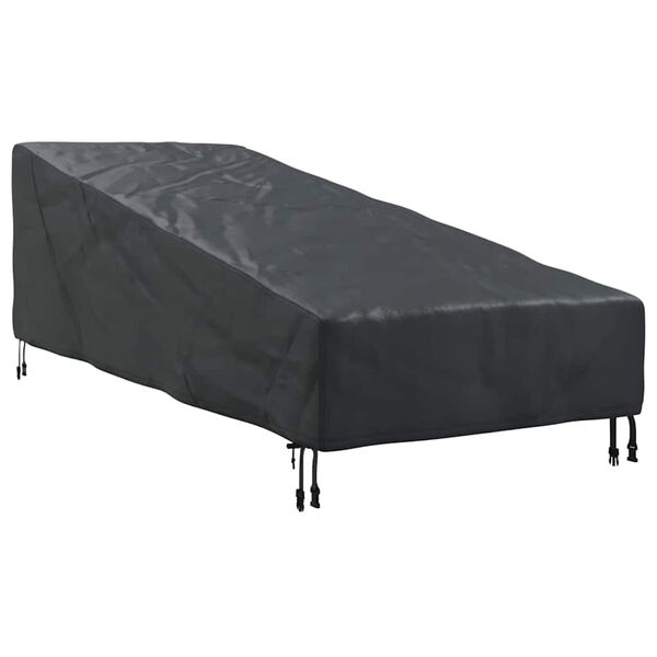 vidaXL Outdoor Furniture Cover 195 x 76 x 82 cm 210D oxford fabric