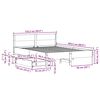vidaXL Bed Frame without Mattress 120x200 cm Solid Wood Pine