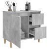 vidaXL Bathroom Cabinet Concrete Grey 65x33x60 cm Engineered Wood