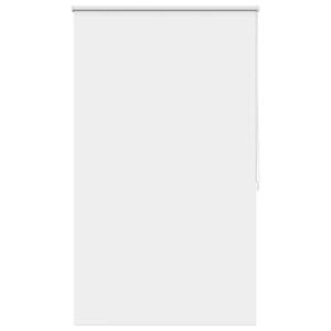 vidaXL Roller blind blackout 84.4x175 cm Fabric Width 80 cm white