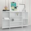 vidaXL Sideboard White 120x30x75 cm Engineered Wood