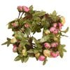 vidaXL Flower Garlands 6 pcs Pink 215 cm