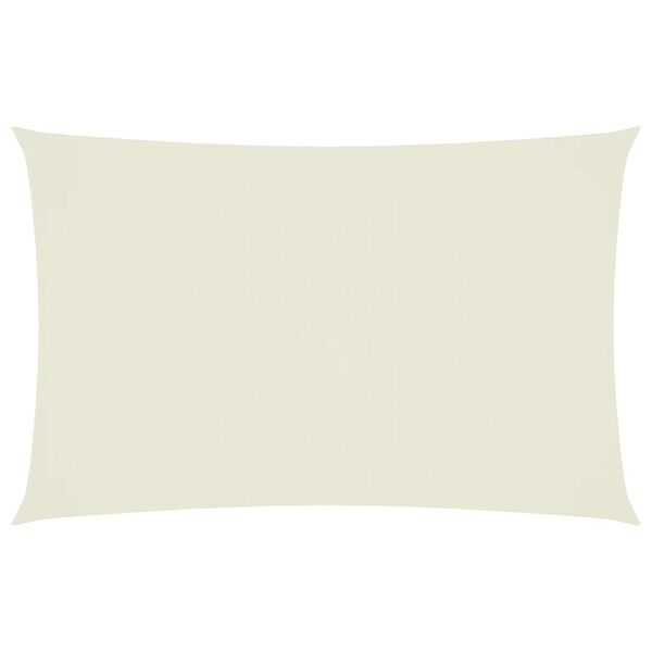 vidaXL Sunshade Sail Oxford Fabric Rectangular 4x7 m Cream