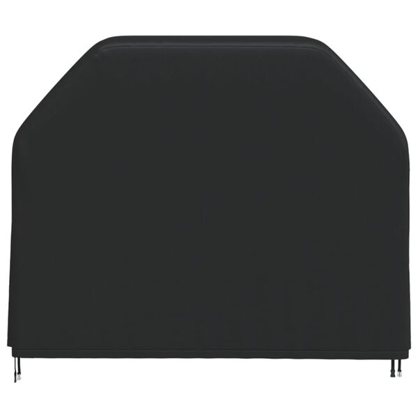vidaXL BBQ Cover 140x58x106 cm Black 420D Oxford