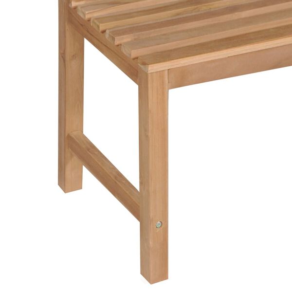vidaXL Garden Bench 150 cm Solid Teak
