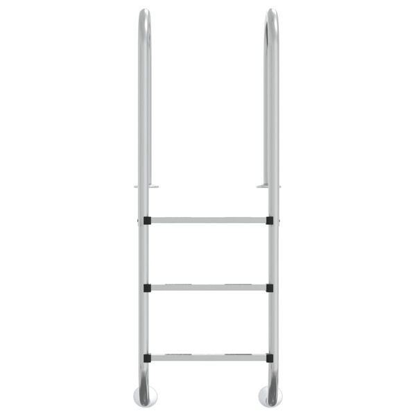 vidaXL Pool Ladder 54x38x158 cm 304 Stainless Steel