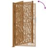 vidaXL Garden Gate 100x175 cm Weathering Steel Trace Design