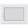 vidaXL Basement Window "RISOR" 80x50 cm Tilt&Turn DIN Right White