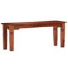 vidaXL Bench 110 cm Solid Acacia Wood