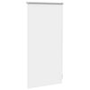 vidaXL Roller Blind Blackout 44.4x100 cm Fabric Width 40 cm White